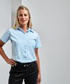 Premier Women's supreme poplin short sleeve shirt
